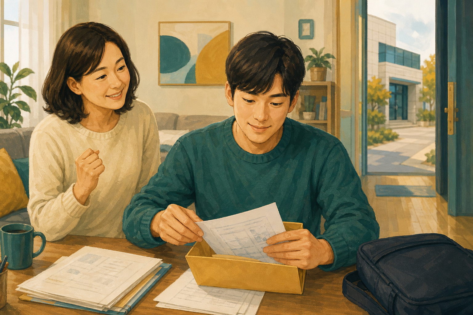 직업능력개발수당 신청자격·지원금액·필요서류 안내 | 신청 전 확인할 핵심 안내 관련 일러스트