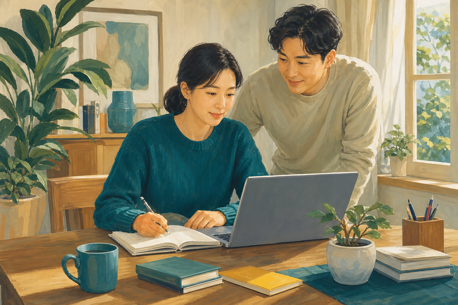 평생교육이용권 지원 대상과 신청 방법 | 신청 전 확인할 핵심 안내 관련 일러스트