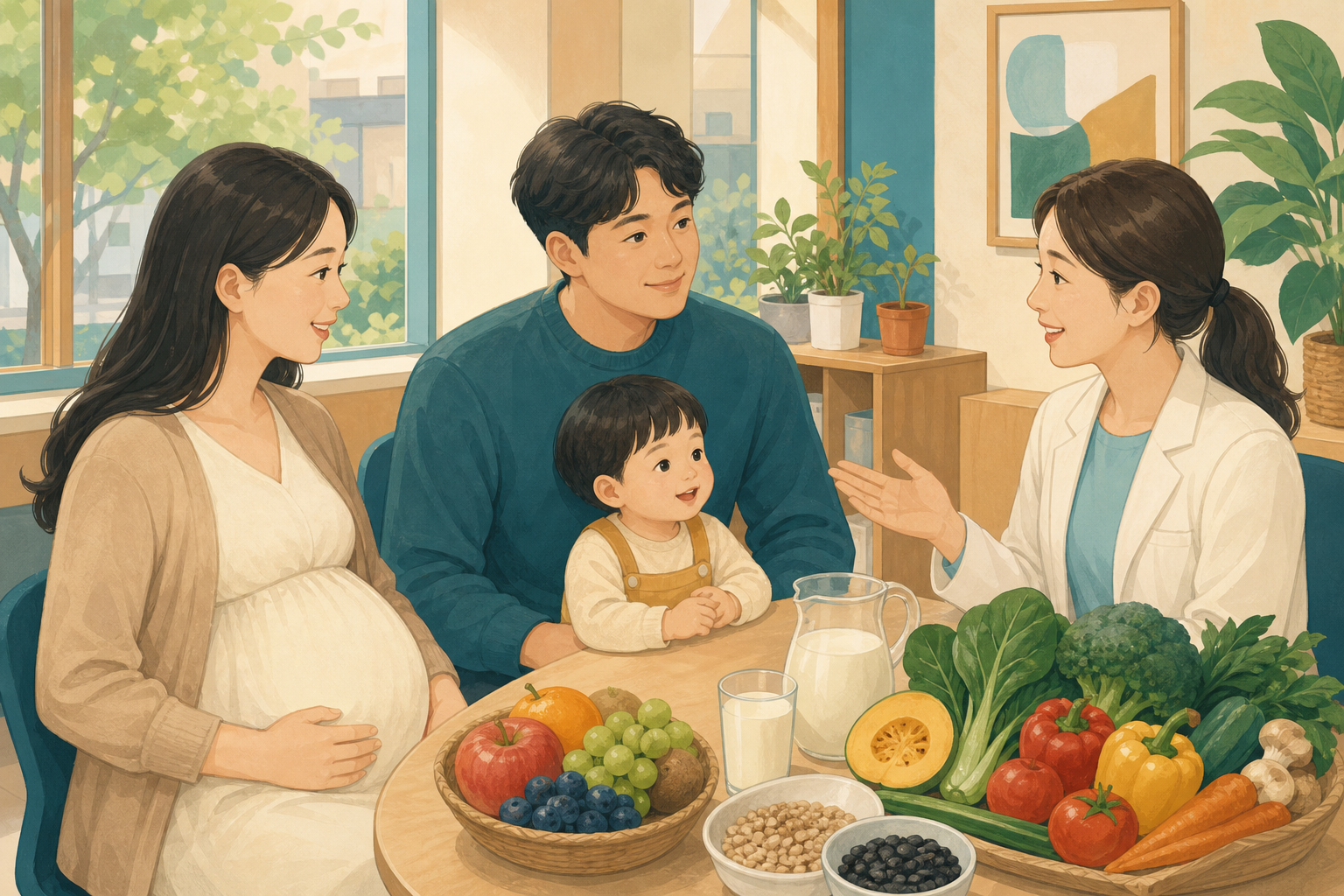 임산부·영유아 영양플러스 지원 대상과 신청 방법 | 신청 전 확인할 핵심 안내 관련 일러스트